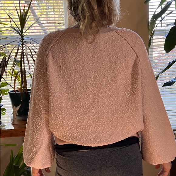 boucle sweater peachy full sleeves - Picture 2 of 2